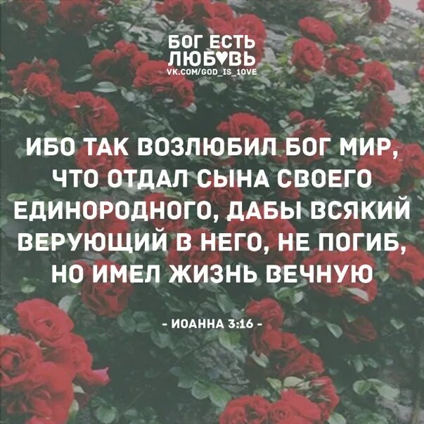 Имел жизнь вечную