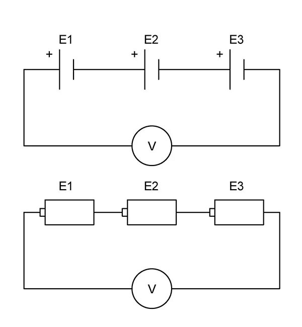 Соединение источников батареи. Последовательное соединение источников электрической энергии схема. Способы соединения источников электрической энергии. Последовательное соединение приемников электрической энергии. Схема параллельного соединения источников электрической энергии.