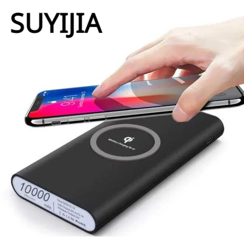 Wireless Charger Power Bank 10000mah. Беспроводной Power Bank Qi 10000mah. Wireless Charging Power Bank 10000 Mah. Power Bank 10000 беспроводная зарядка.