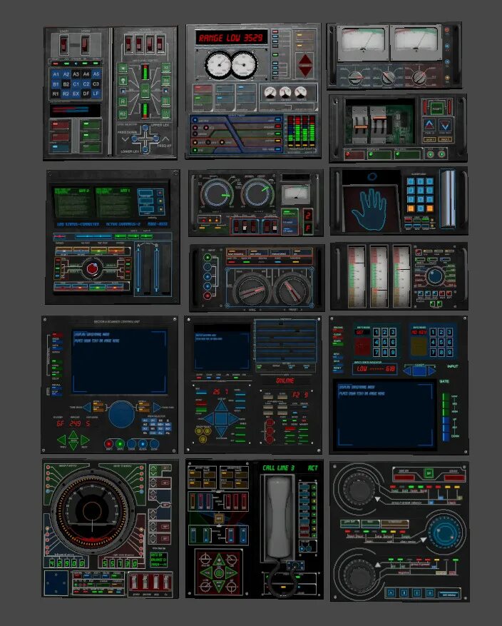 Controller panel