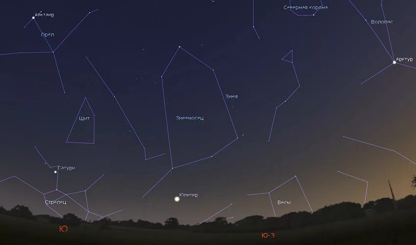 Какие звезды сейчас в москве. Яркая звезда на Юго западе. Яркая звезда на западе. Яркая звезда на Юго западе вечером. Звезда рядом с луной на небе.
