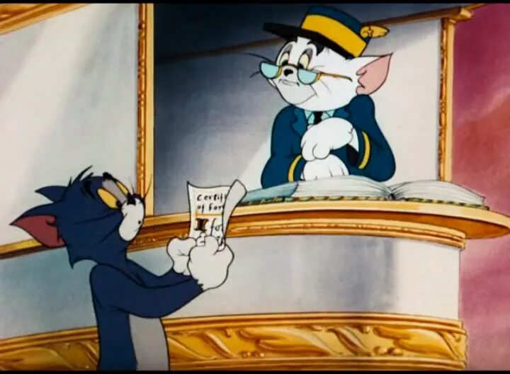 Blue tom. The Cat and the Mermouse 1949. Tom and Jerry the Cat and the Mermouse. Том и Джерри Blue Cat Blues. Скрудж 65 года том и Джерри.