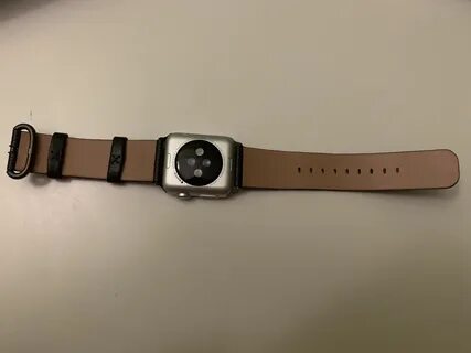 Как правильно надеть ремешок на apple watch