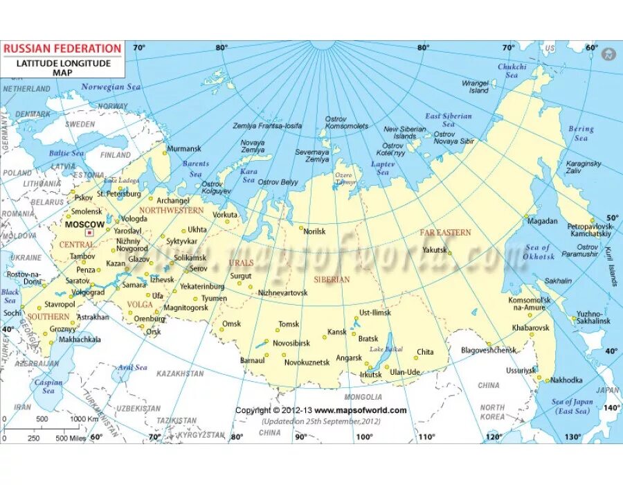 Широта и долгота на карте. Карта России с широтой и долготой. Карта России с широтами. Карта РФ С параллелями. Какой город южнее москвы