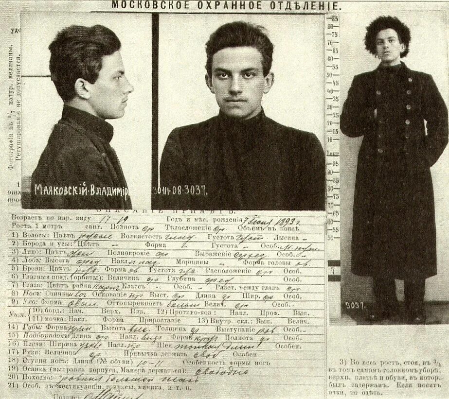 В какую партию вступил маяковский. Маяковский в 1909 году. сестры маяковского.
