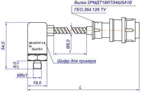 Схема датчиков вибрации