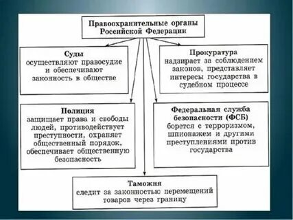 Правительство относится к правоохранительным органам