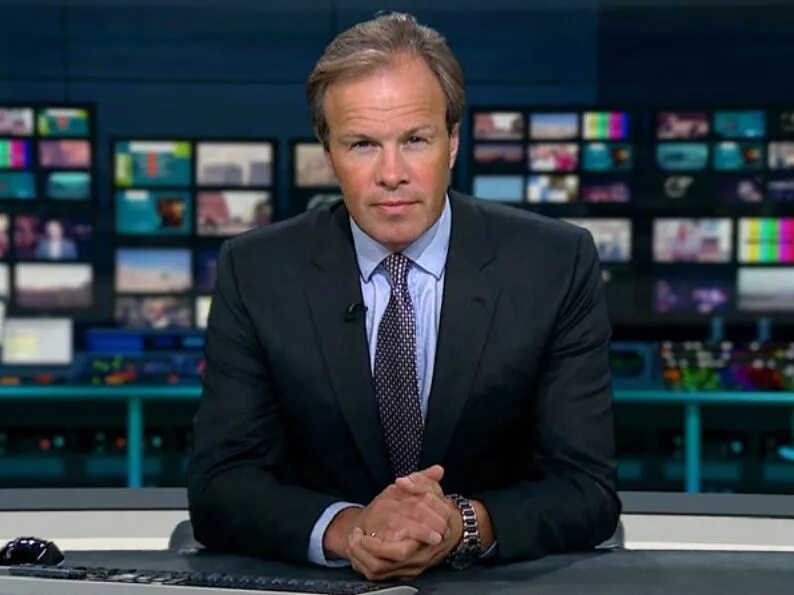 Tom Bradby News. ITV News. Broadcasters TV. ВBC News. The news programme by millions of people