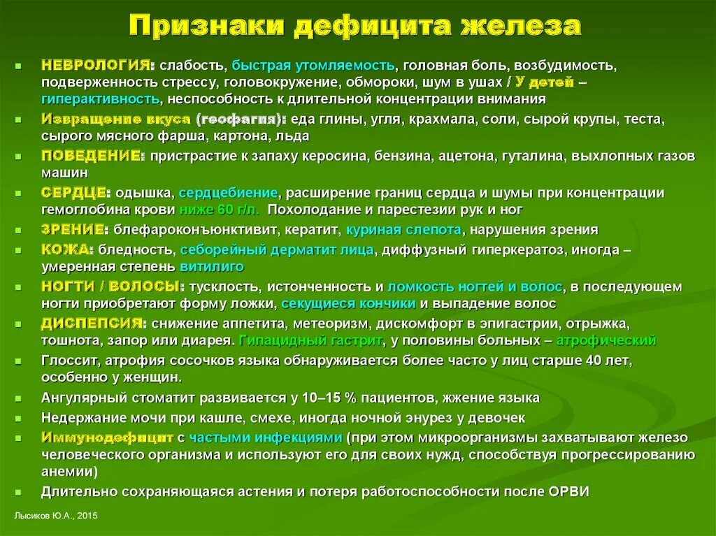 Низкое железо в крови у женщин симптомы. Проявление дефицита железа в организме. Симптомы при недостатке железа. Дефицит железа симптомы. Призаки дефецита железо.