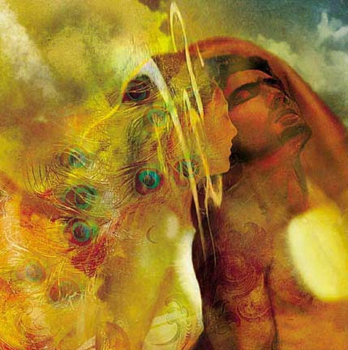 Близнецовые души. Samskara картины android jones. Близнецовое пламя. Слияние души и тела. Близнецовые души.