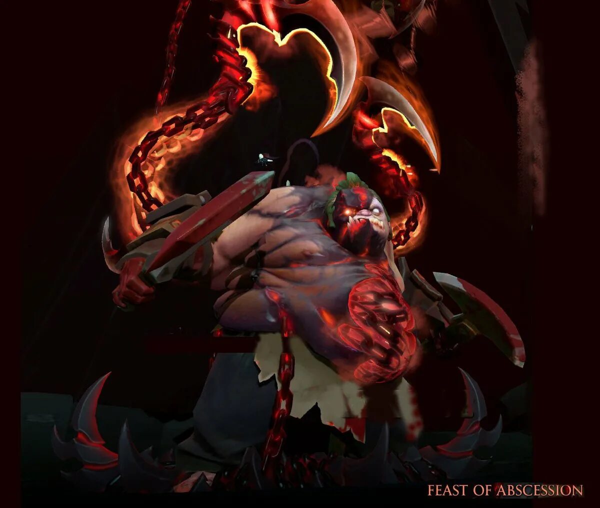 Dota 2 ПУДЖ аркана. Pudge — Feast of Abscession. Аркана на Пуджа. Pudge аркана. Feast of abscession