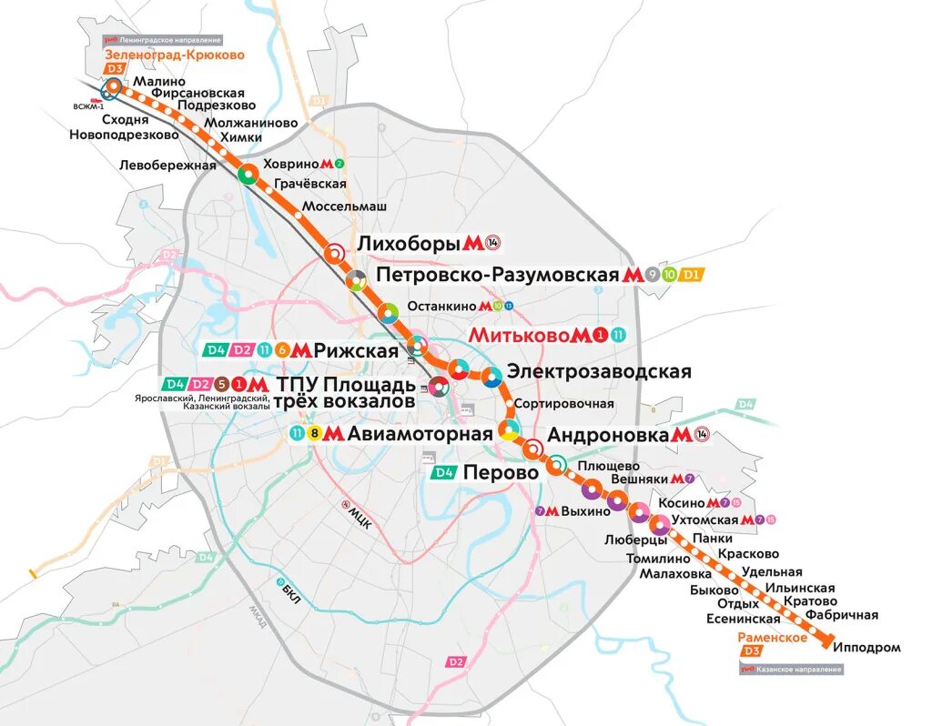 Перспективные направления 2023. Схема метро 3 диаметр. Карта МЦД. Наземное метро в Москве схема.