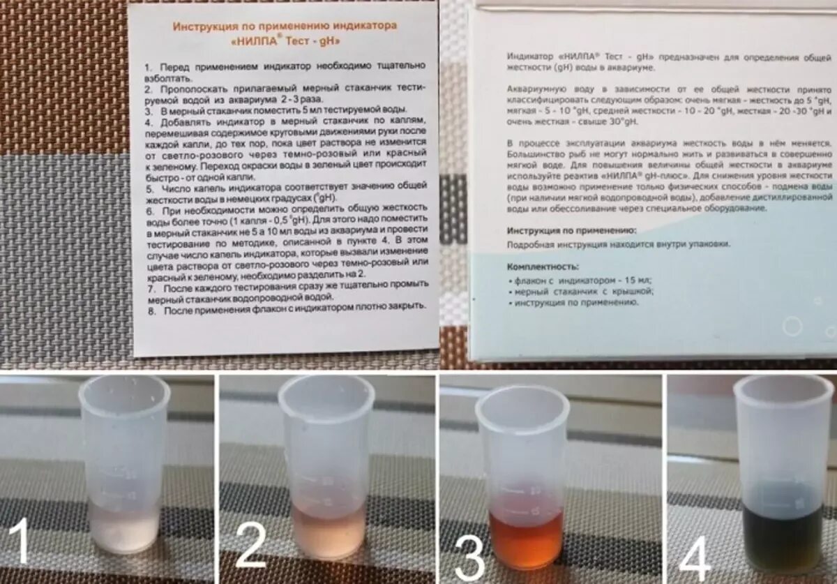Как узнать какая вода