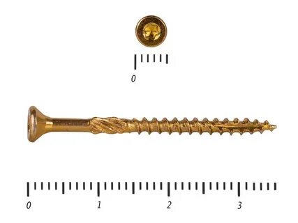 Саморез желтый torx
