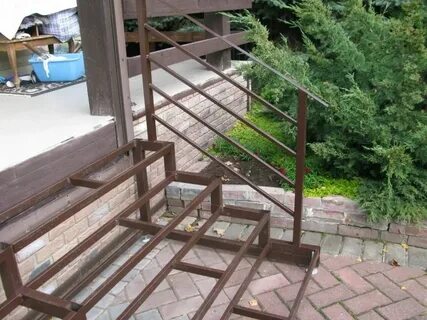 Металлической крыльцо для дома своими руками