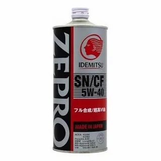 Idemitsu zepro характеристики