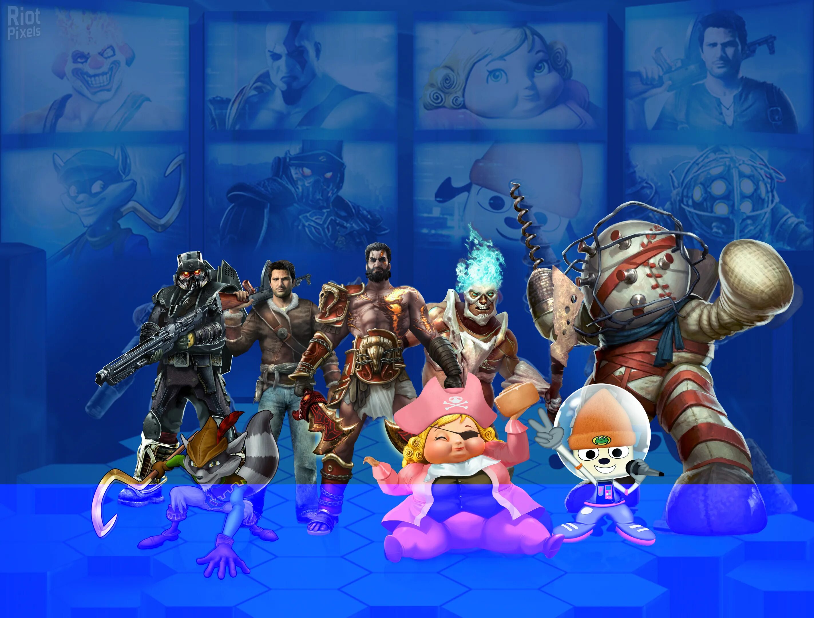 Coolt all stars. All star. Playstation all-stars: battle royale. Coolt all stars. Игра playstation all stars battle royale.
