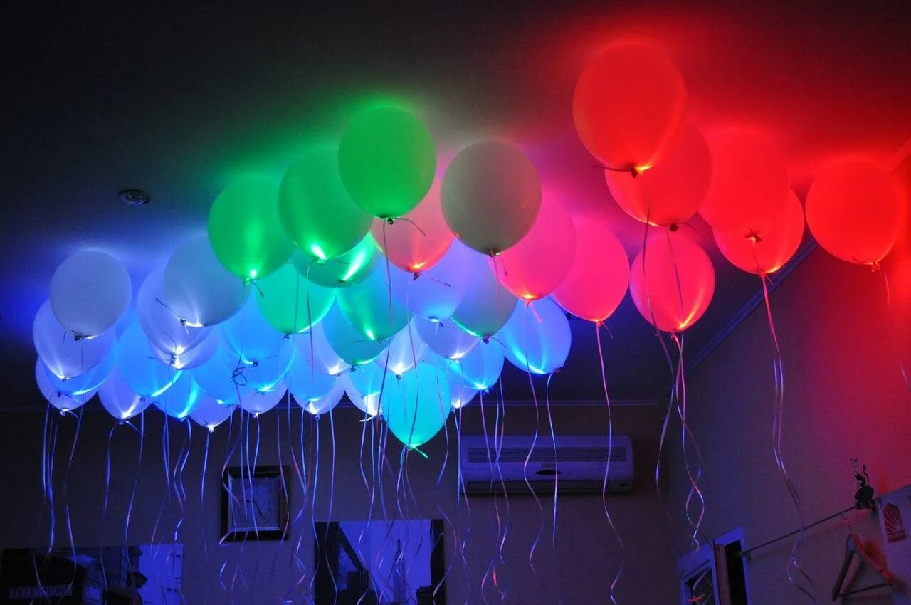 Бизнес воздушных шаров. Светящиеся шары. Шары со светодиодами. Светящиеся шарики. Воздушные шары.