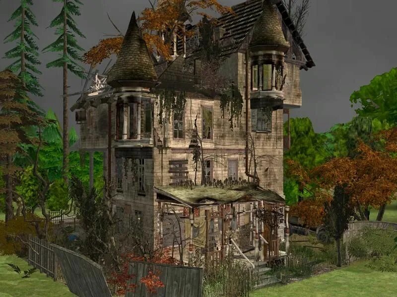 Заброшенный дом в деревне симс 4. SIMS 2 abandoned House. Симс 2 заброшенный дом. SIMS 4 abandoned Haunted House.