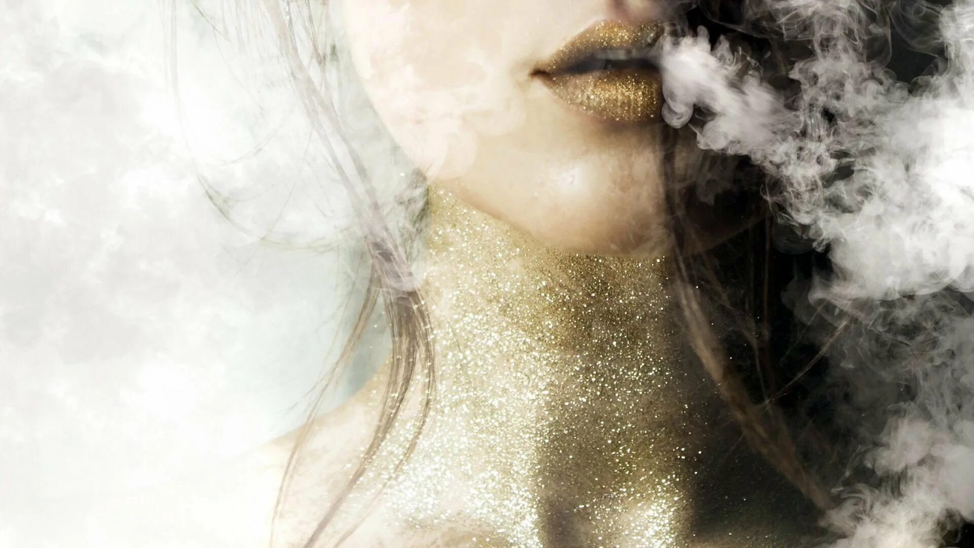 Дымом печали. Девушка в дыму. Девушка в дымке. Девушка. Абстракция. Женские портреты с дымом.