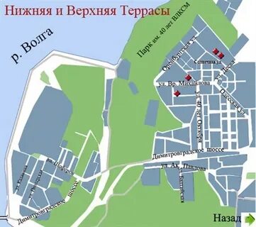 Карта ульяновска с улицами и домами заволжский