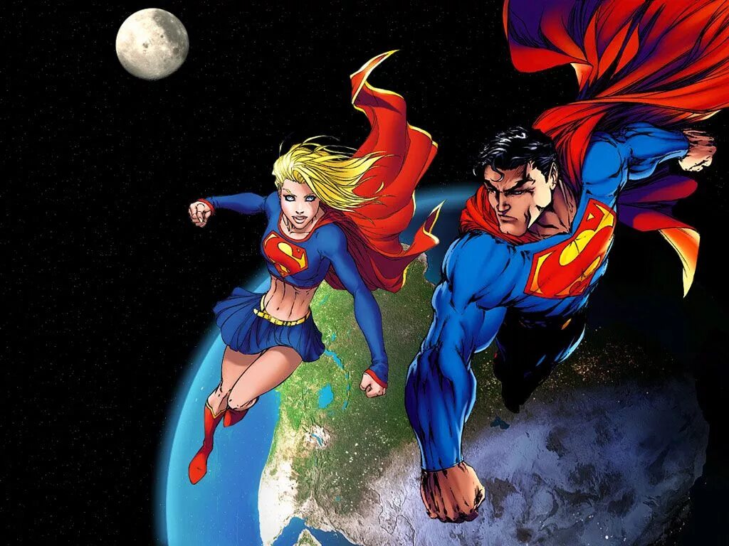 Comics com. Супермен и Супергерл. Супергёрл Супермен и Супергерл. Супер мени сцупер Вумен. Супергерл против Супермена.