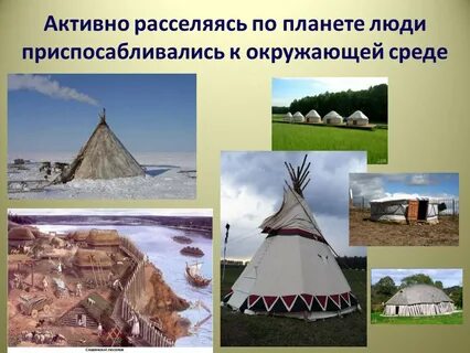 Приспособление человека к новым условиям жизни