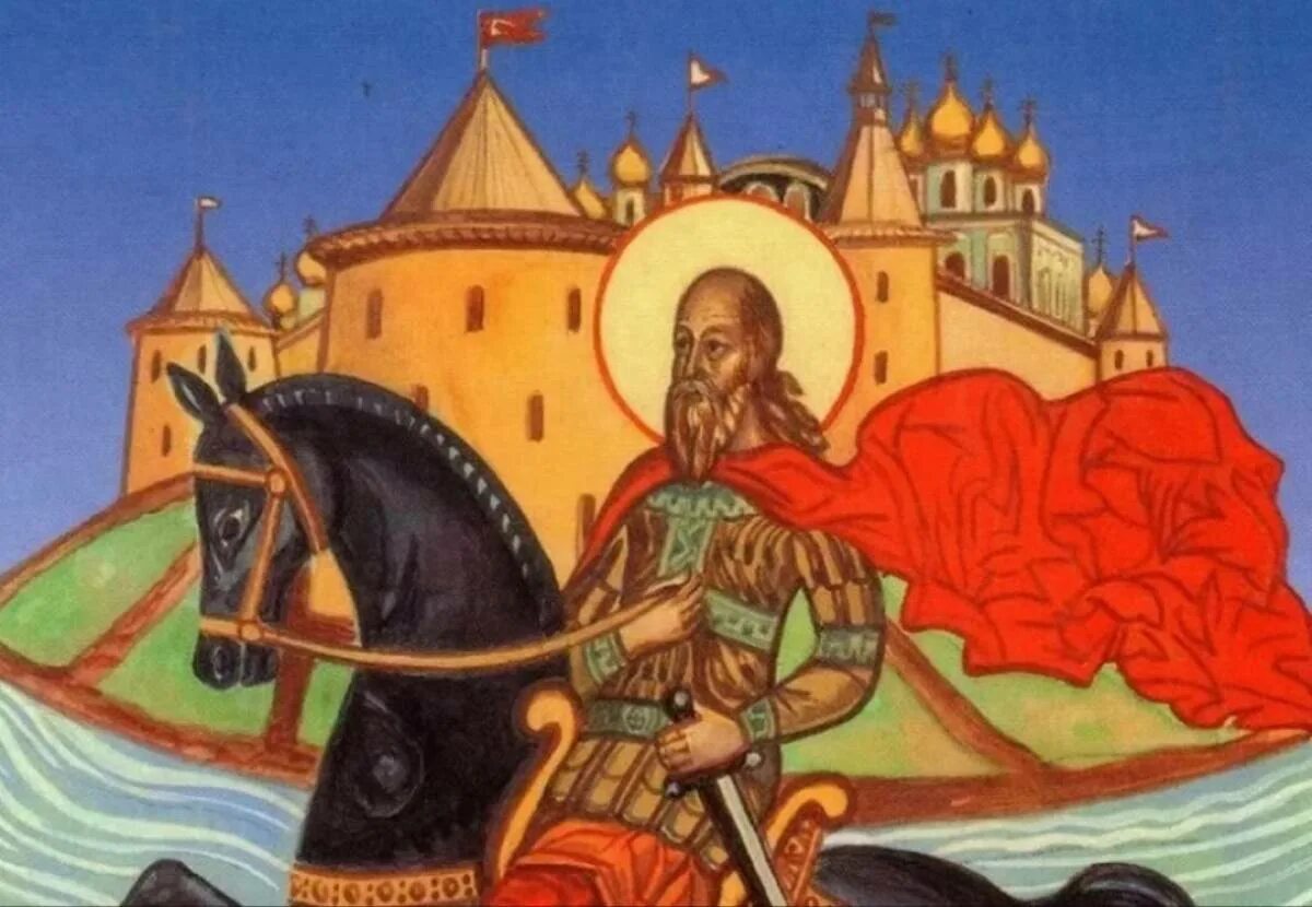 Псковская земля князья. Святой благоверный довмонт тимофей князь псковский. Довмонт (в крещении тимофей) псковский. Довмонт литовский князь. Иконы 16 века в россии.