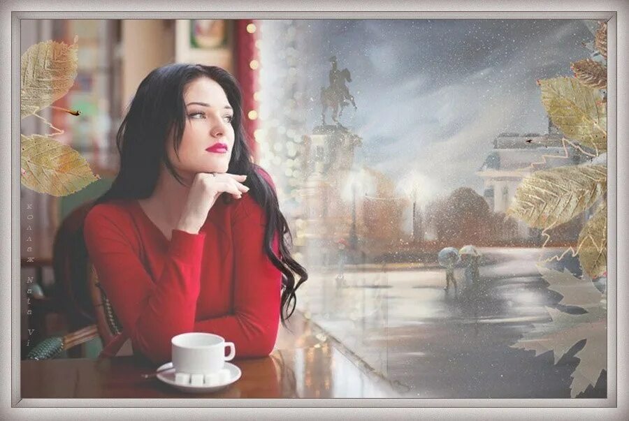 Ночная прелесть. Девушка встречает рассвет. Женщина у зимнего окна. Прелесть вечера. Доброго вам вечера.