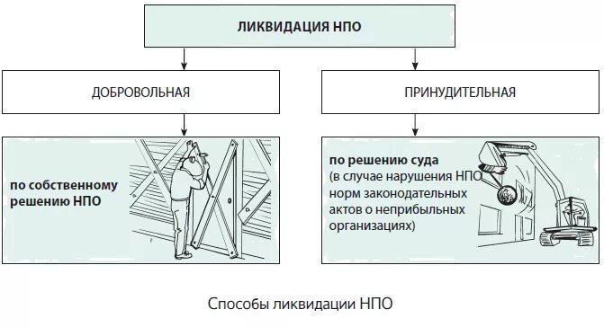 Добровольная и принудительная ликвидация. Добровольная ликвидация фирмы. Принудительная ликвидация общественной организации. Добровольная ликвидация ДНТ. Принудительная регистрация