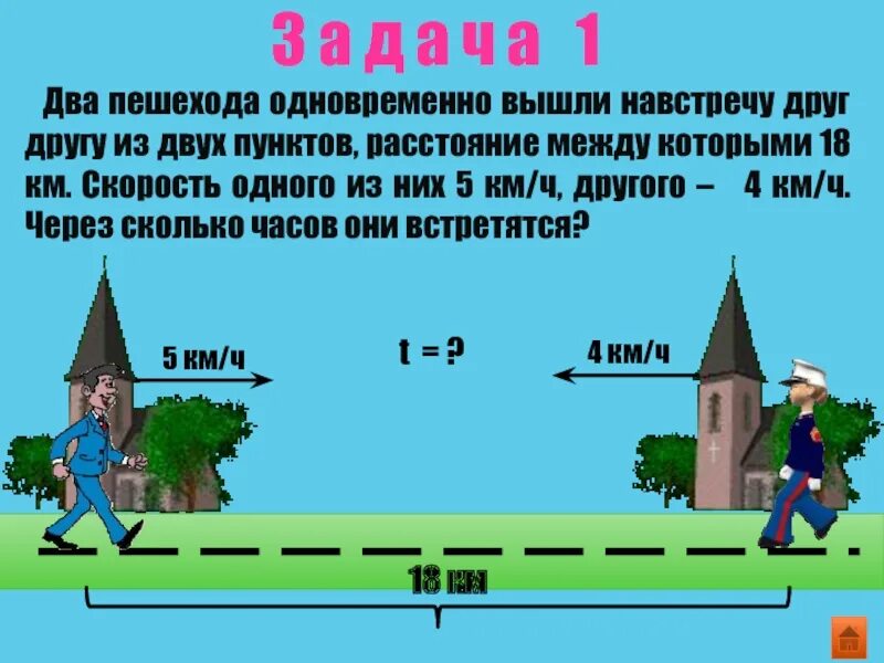 Движение навстречу задачи 5 класс. Два пешехода вышли одновременно навстречу друг другу. задачи про пешеходов. два пешехода. задачи на двух пешеходов.