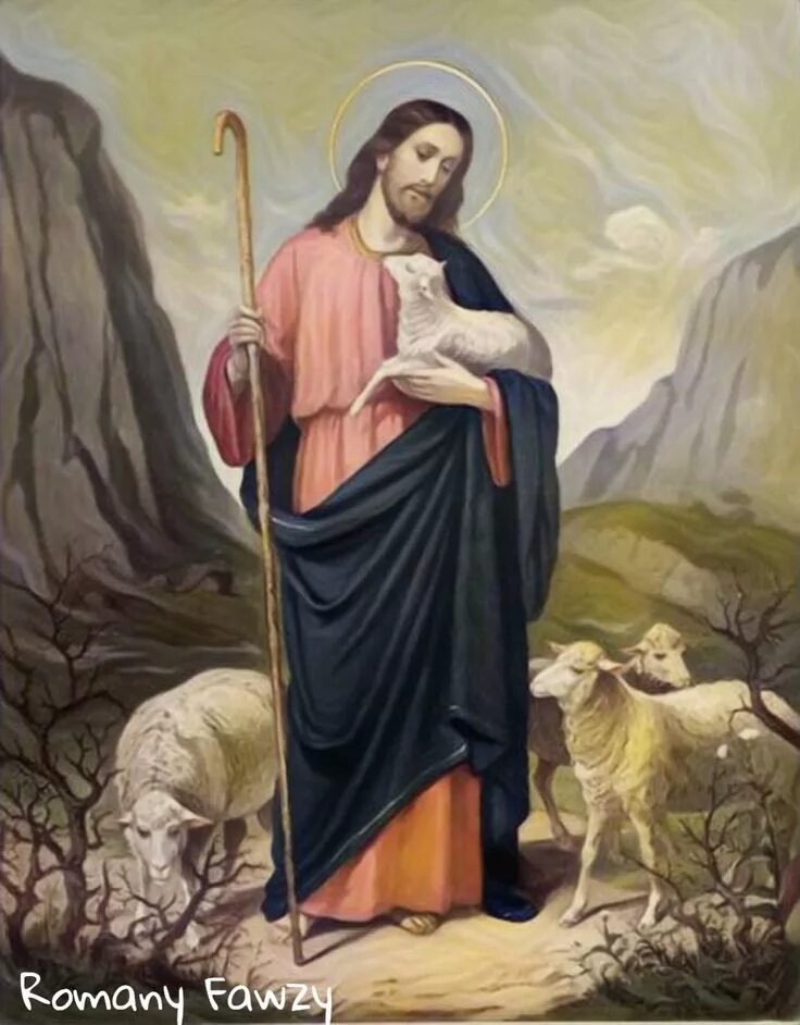 Икона Спасителя Пастырь добрый. Христос добрый Пастырь иконография. Добрый Пастырь картина Джованни. Иисус добрый Пастырь иконография.