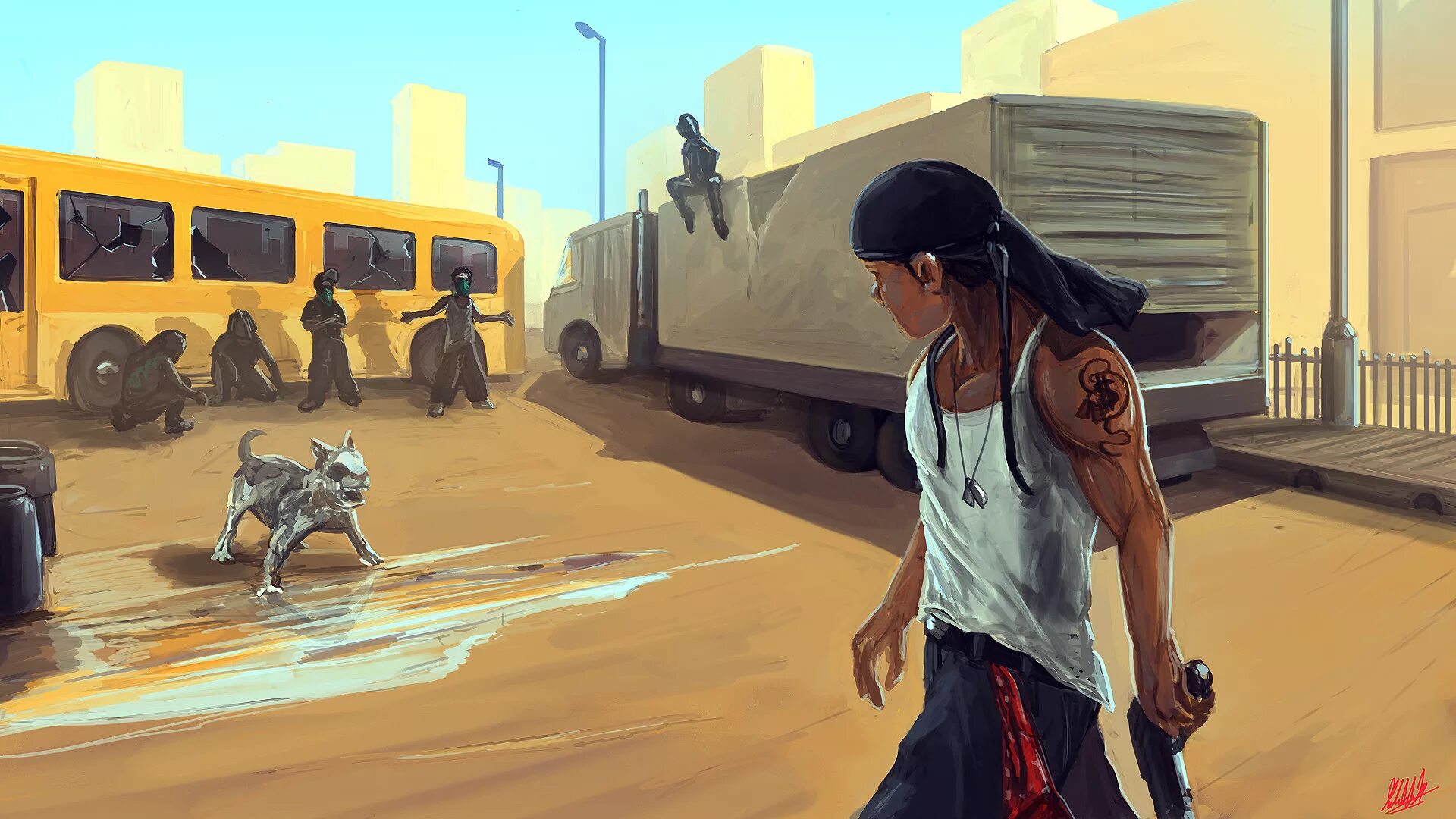 Гетоу сугуру магическая битва. Лос-анджелес трущобы гетто. Гетто арты. Гетто зима лос анджелес переулок. Улицы гетто арт.