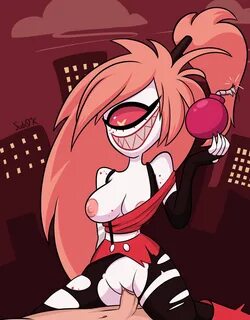 subzerokelvin, hazbin hotel, animated, 2021, background, bomb, bouncing bre...