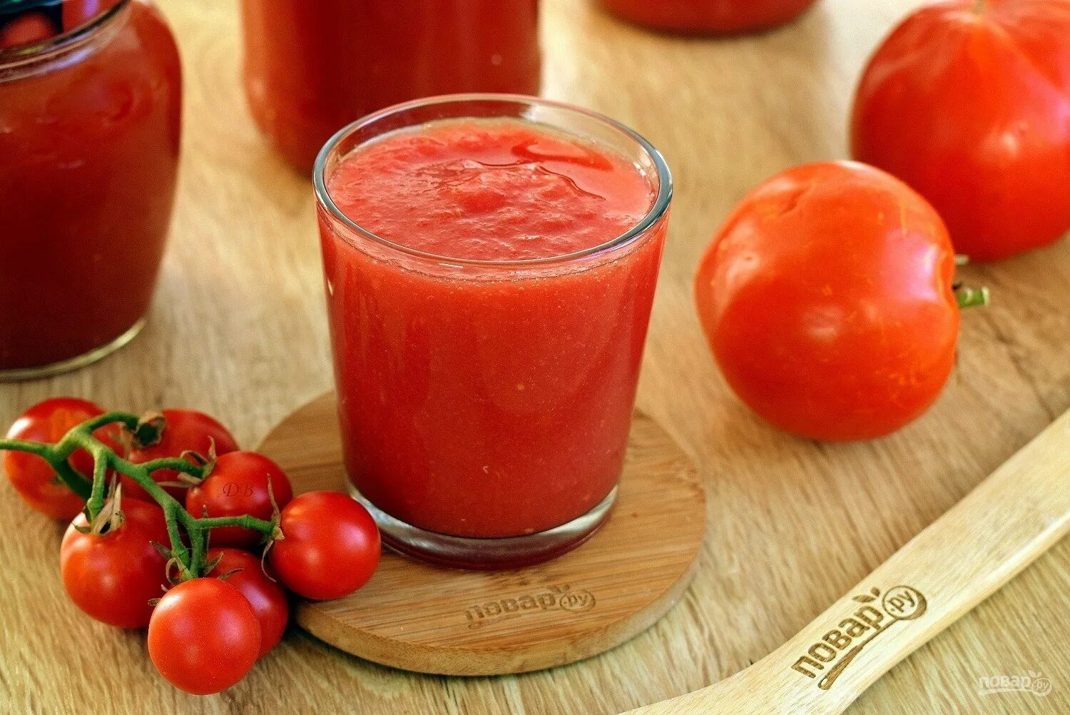 Простой рецепт сока из помидор