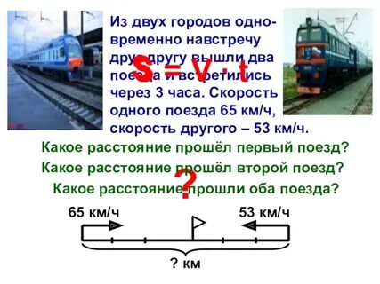 Поезд выезжает на мост длиной 240 метров