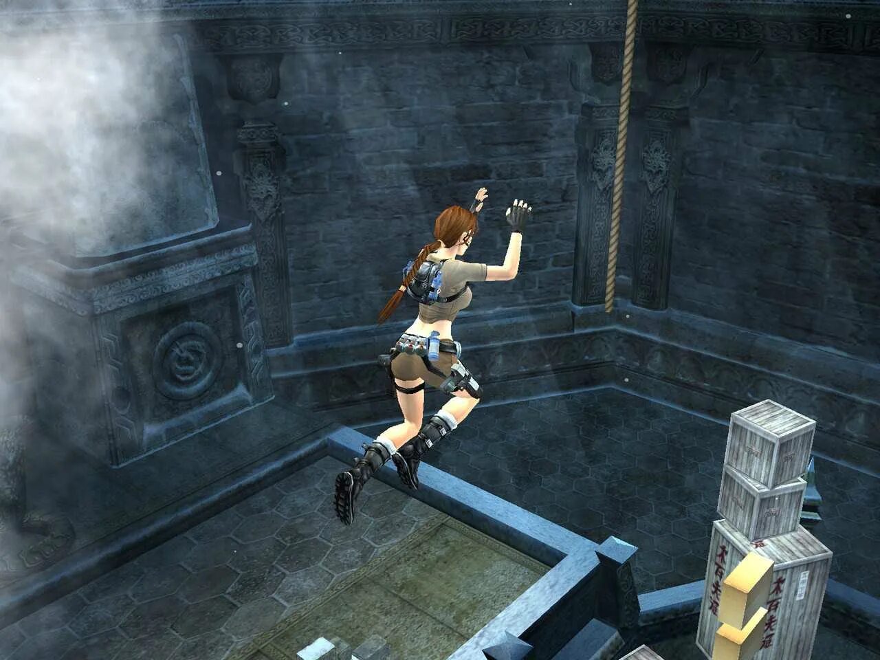 Игры т девушек. Tomb Raider Legend PLAYSTATION 2.