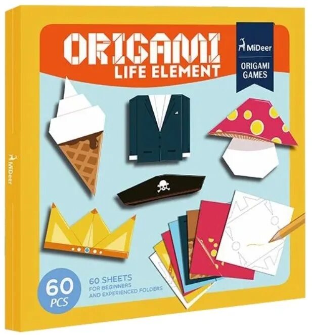 Набор для оригами. Набор для творчества оригами. Набор для создания оригами. Оригами наборы с одинаковыми деталями.