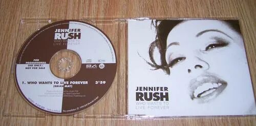 Jennifer Rush - Jennifer Rush (1984) CD. Who wants to Live Forever Брайан Мэй. Трек 2008 Baby wants to Live Forever. Jennifer Rush - Love get ready Single.