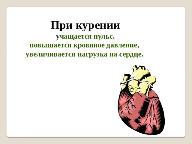 После курения повышается давление. При курении повышается давление. при курении повышается пульс. при курении увеличивается давление.