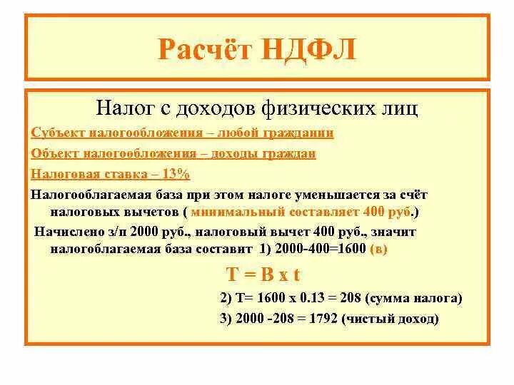 Высчитывается ли подоходный. RFR hfcxbnfmналог на доходы физ лиц. Подоходный налог формула расчета. Исчисление налога на доходы физических лиц. Как рассчитать налог на доходы физических лиц.