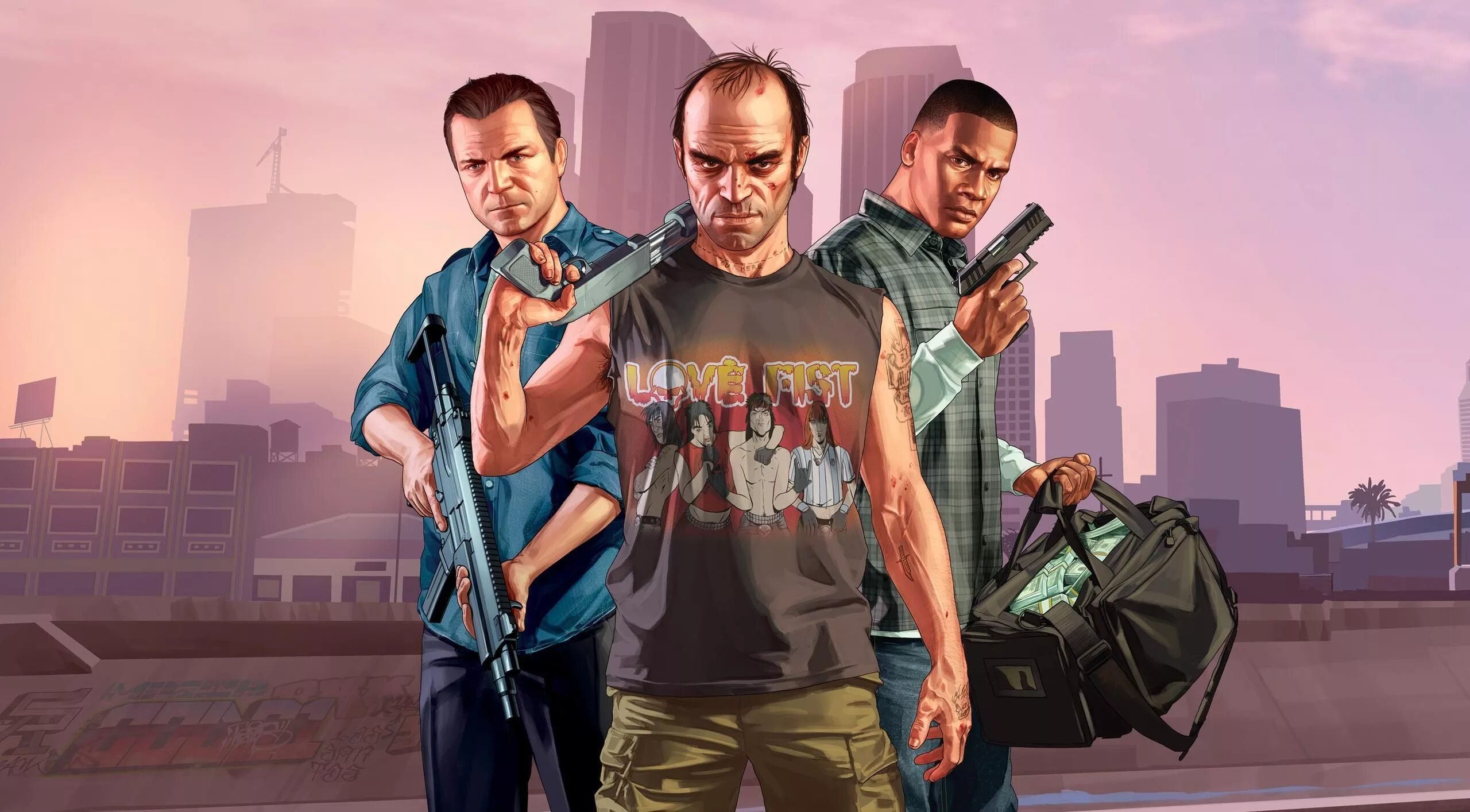 Сюжет игр гта. ГТА 5 (Grand Theft auto 5). Grand Theft auto ГТА 5.