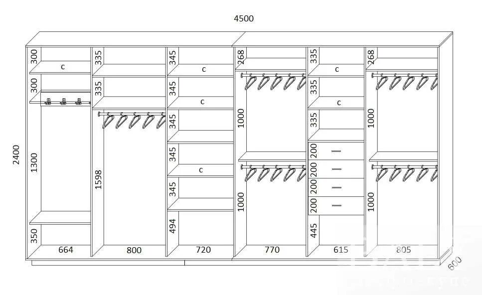 Размеры встроенного шкафа в прихожей. Гардеробный шкаф чертеж. Встроенный шкаф купе 3 метра чертеж. Шкаф распашной Паули 2 схема. Шкаф 1200*2490 с антресолью чертежи.