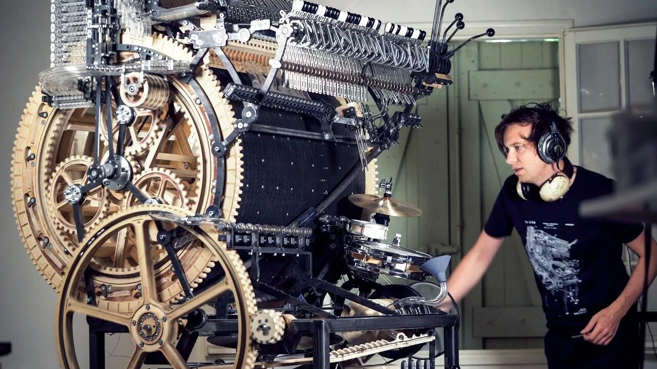 X machine. Группа wintergatan. martin molin. marble machine wintergatan martin. marble machine x.