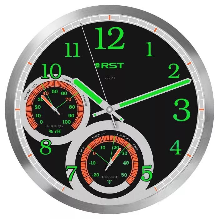 Часы настенные температура. Часы rst 77747. настенные метеочасы rst 77723. настенные часы rst77725. настенные часы rst77727.
