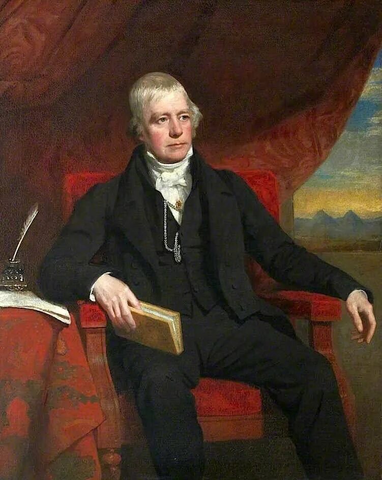 2 писателя английские. Sir Walter Scott (1771-1832).