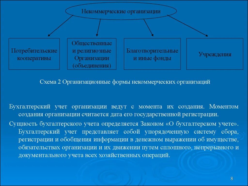 Учет религиозных организаций. Некоммерческие общественные организации. Некоммерческие общественные и религиозные организации. Формы организации бухгалтерского учета. Потребительский кооператив общественные организации.