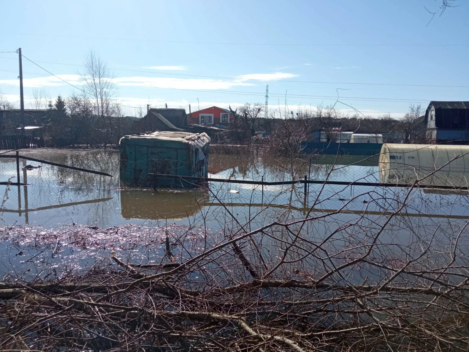 Уровень воды алей