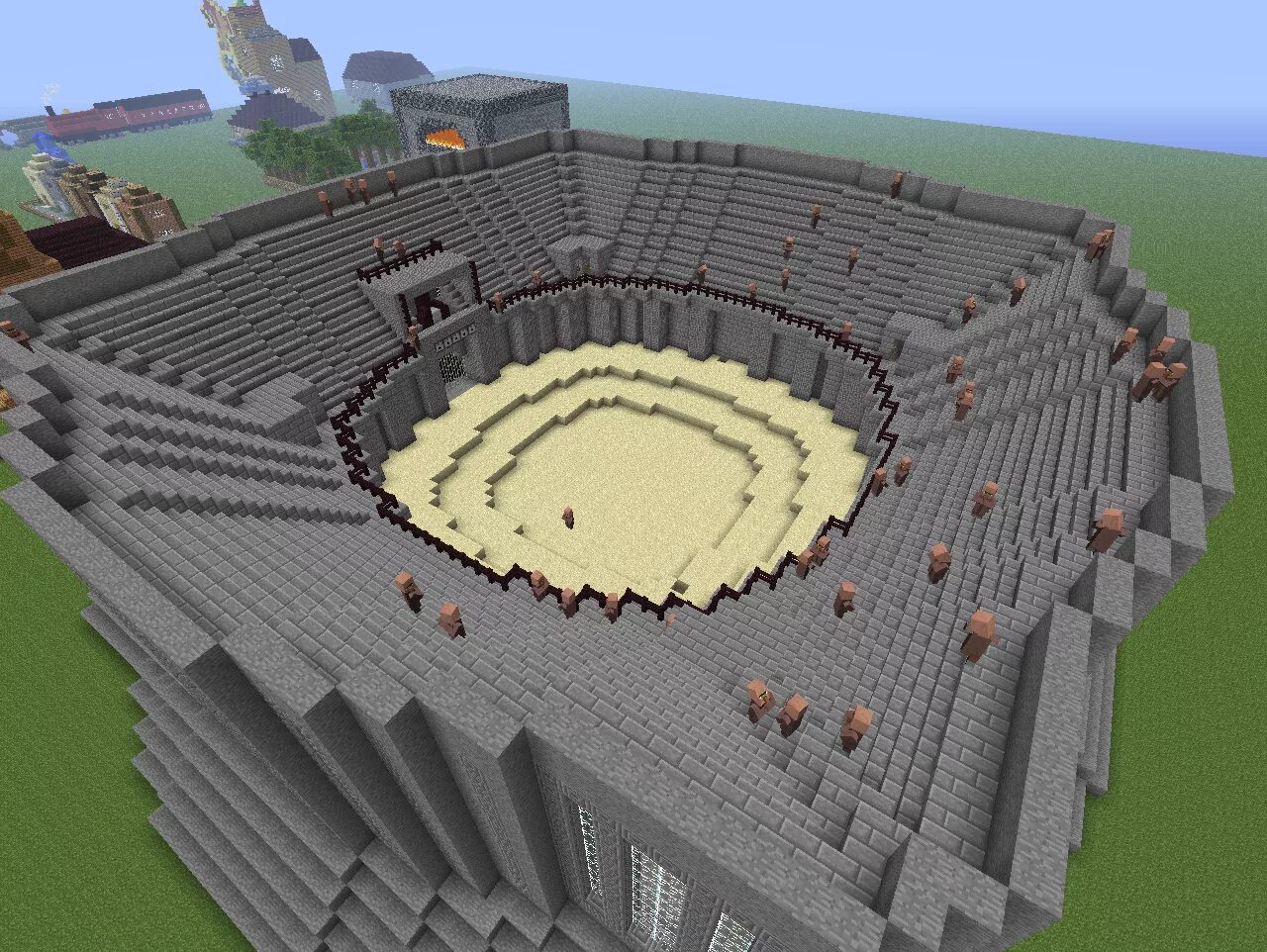 Minecraft arena