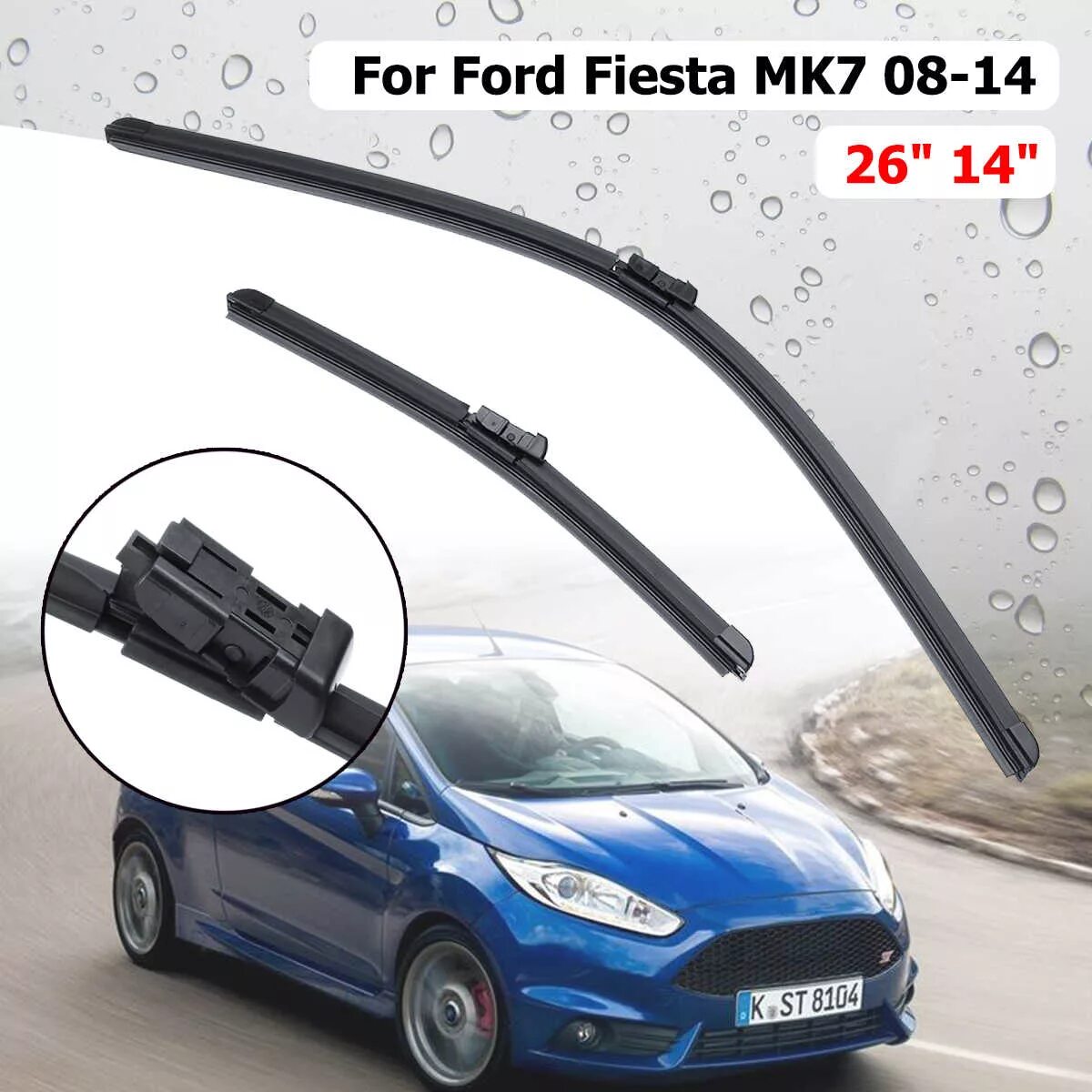 какой тип крепления щеток стеклоочистителя ford fiesta mk6 сколько мм. Valeo арт. щетка стеклоочистителя к-кт ford. форд фиеста 2007 расположение дворников. форд фиеста стеклоочистители.